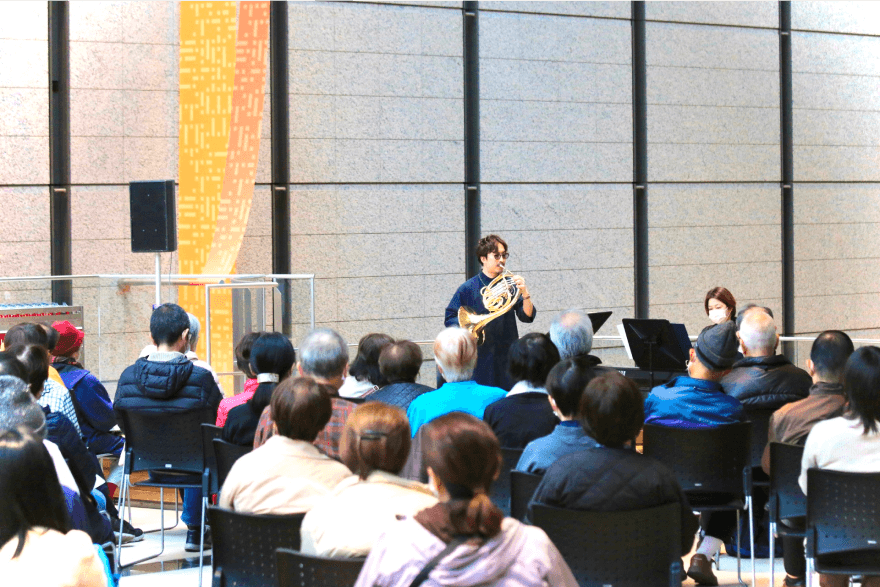 Community programme at MUZA Kawasaki.