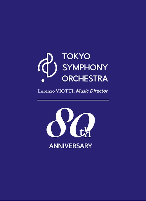 80周年ロゴマーク B 紺